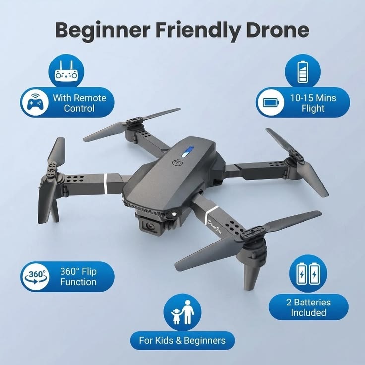E88 Pro Dual Camera Drone